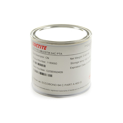 漢高樂(lè )泰 Ablestik 64C 環(huán)氧膠粘劑 A組份 灰色 400克 罐裝