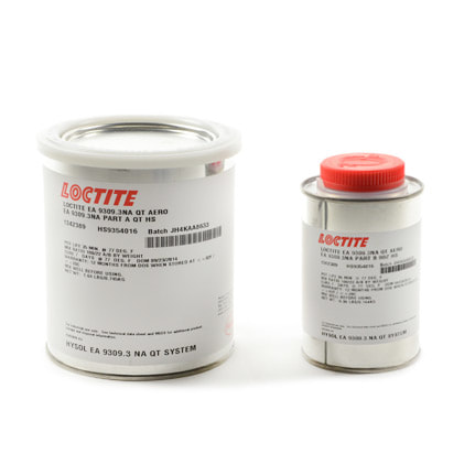 漢高樂(lè )泰Hysol EA 9309.3NA AERO環(huán)氧膠粘劑 1夸脫 罐套裝