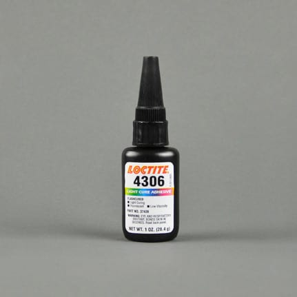 漢高樂(lè )泰 Flashcure 4306光固化氰基丙烯酸酯粘合劑 1盎司 瓶裝