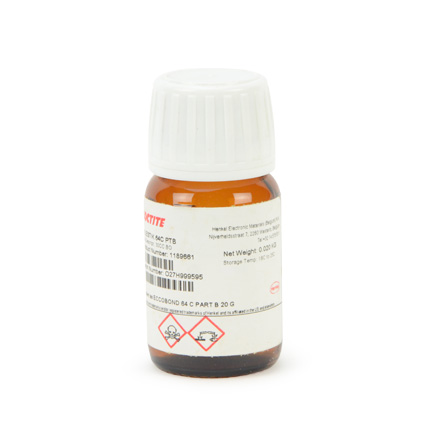 漢高樂(lè )泰 Ablestik 64C環(huán)氧膠粘劑 B組份 透明 20克 瓶裝