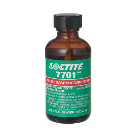 漢高樂(lè )泰 7701 醫療器械 氰基丙烯酸酯 底漆 透明 1.75盎司瓶裝