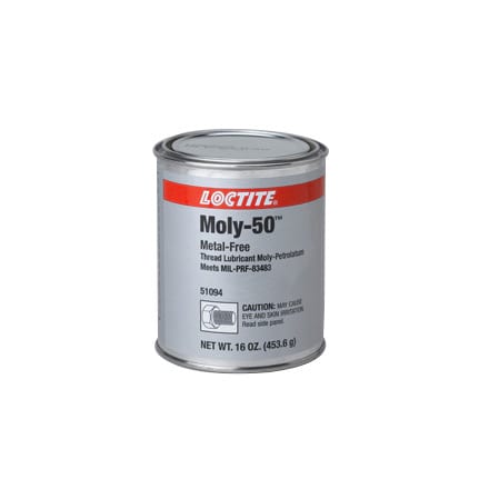 漢高樂(lè )泰 Moly-50防咬螺紋潤滑劑 黑色 1磅 罐裝