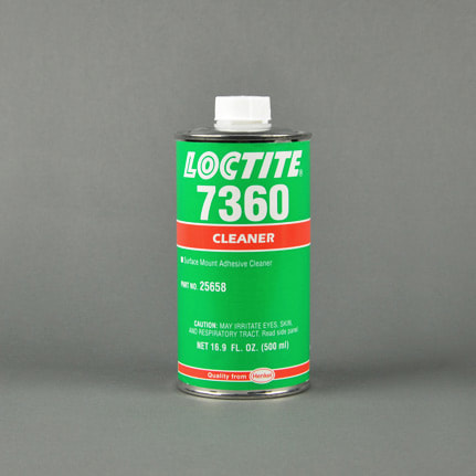 漢高樂(lè )泰 7360表面貼裝粘合劑清潔劑 透明 500毫升 罐裝