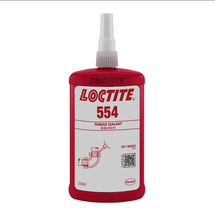 漢高樂(lè )泰 554螺紋密封膠 紅色 250毫升 瓶裝