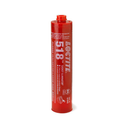 漢高樂(lè )泰 518墊片消除劑密封膠 紅色 300毫升 卡筒包裝