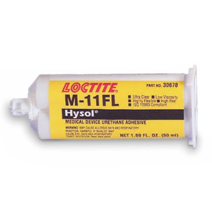 漢高樂(lè )泰 Hysol M-11FL聚氨酯膠粘劑 透明 50毫升 卡筒包裝