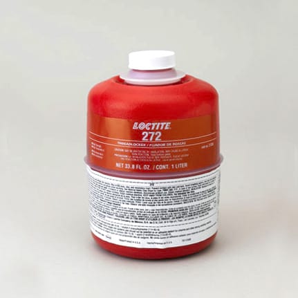 漢高樂(lè )泰 272丙烯酸無(wú)氧螺紋鎖固劑 紅色 1升 瓶裝