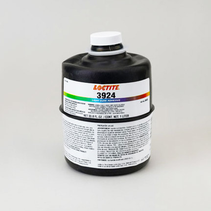 漢高樂(lè )泰 AssureCure 3924 紫外線(xiàn)固化膠 透明 1升 瓶裝