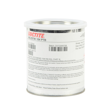 漢高樂(lè )泰 Ablestik 104環(huán)氧膠粘劑B部分 白色 6.5盎司 罐裝