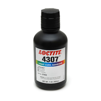 漢高樂(lè )泰 Flashcure 4307 光固化氰基丙烯酸酯粘合劑 1磅 瓶裝
