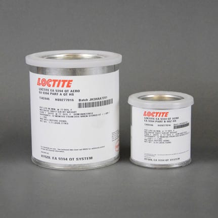 漢高樂(lè )泰 Hysol EA 9394 AERO環(huán)氧膠 灰色 1夸脫 罐裝